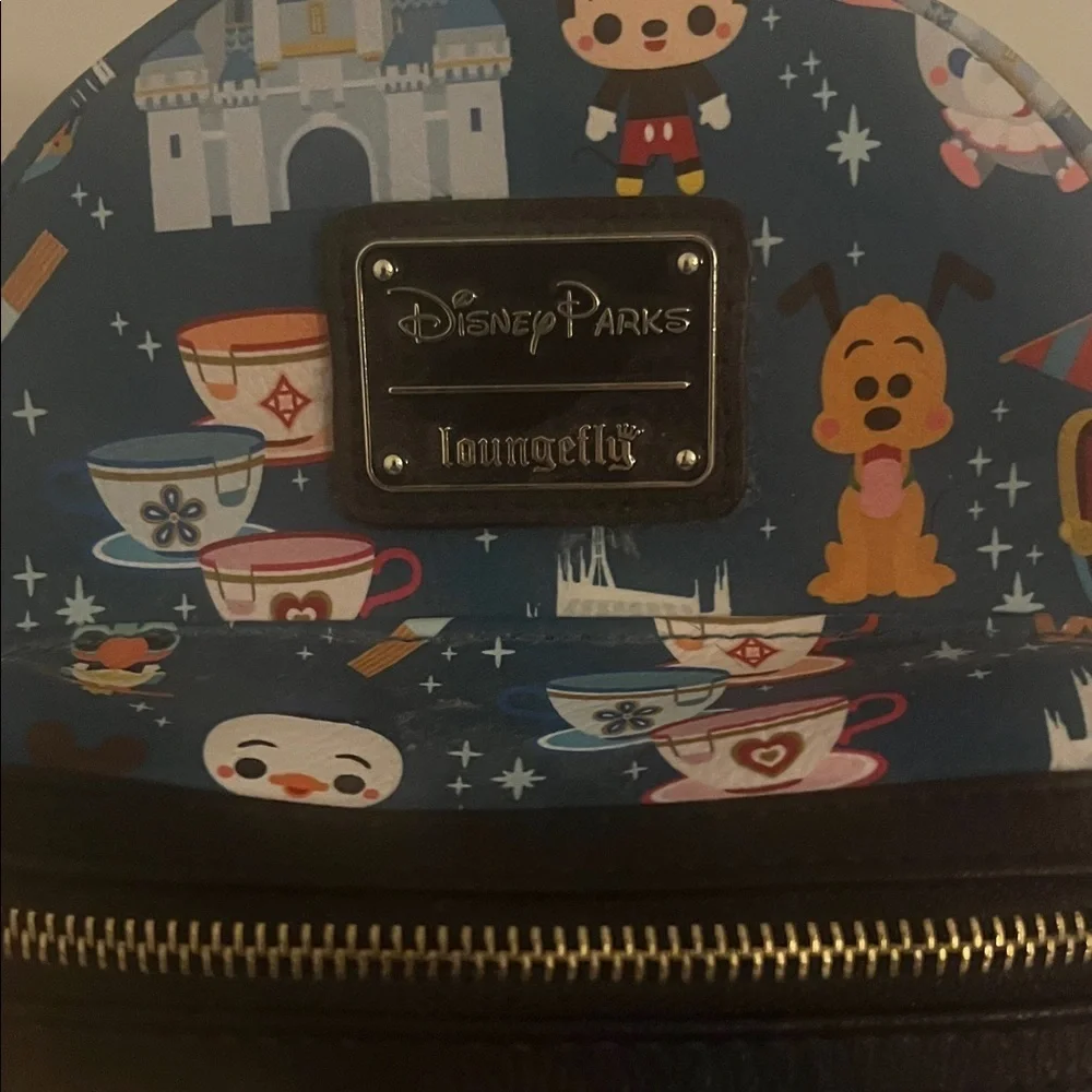 Loungefly Blue Disney Character Backpack